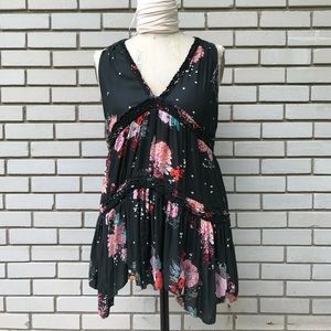Free People Trapeze Tunic Dress L